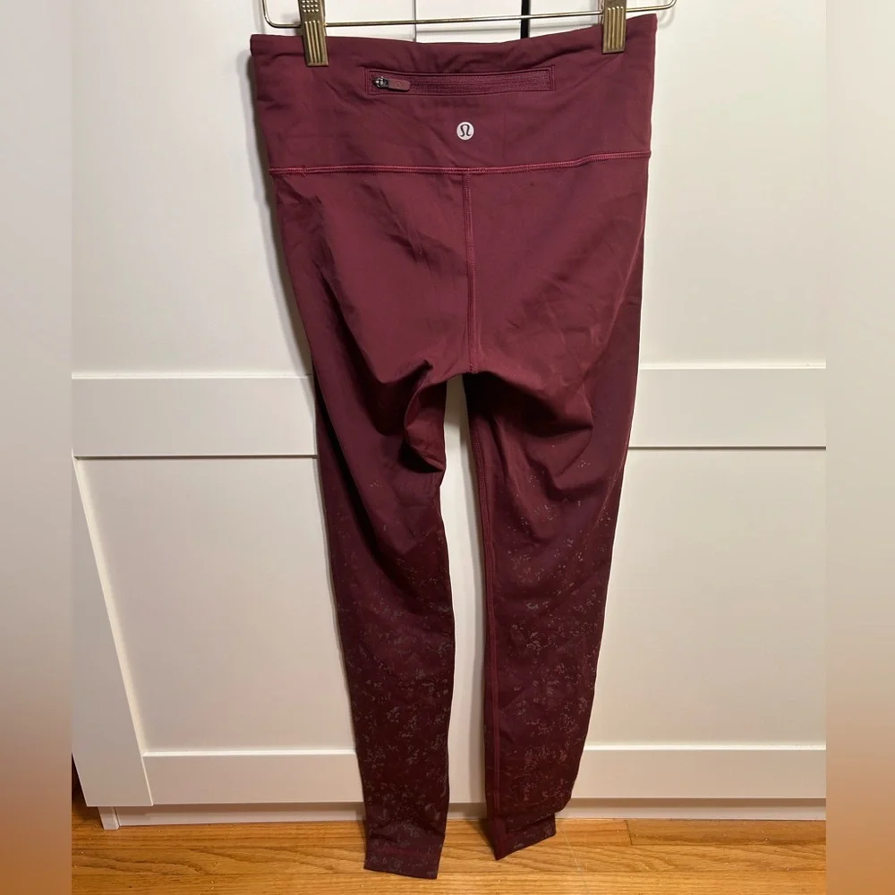 Lululemon Speed Wunder Speckle Shine tights (special edition) - Picture 8 of 9